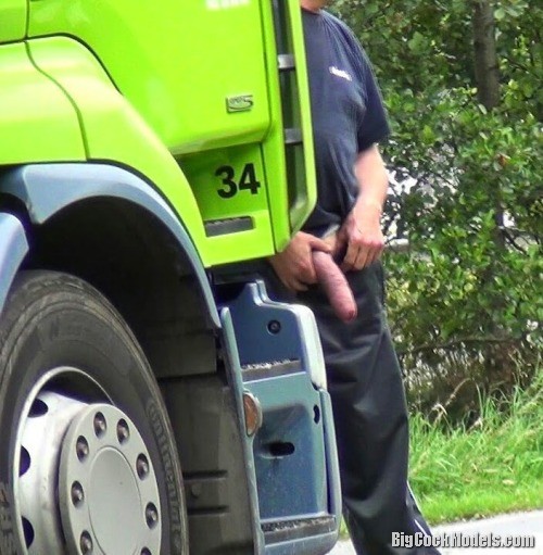 Trucker big cock peak